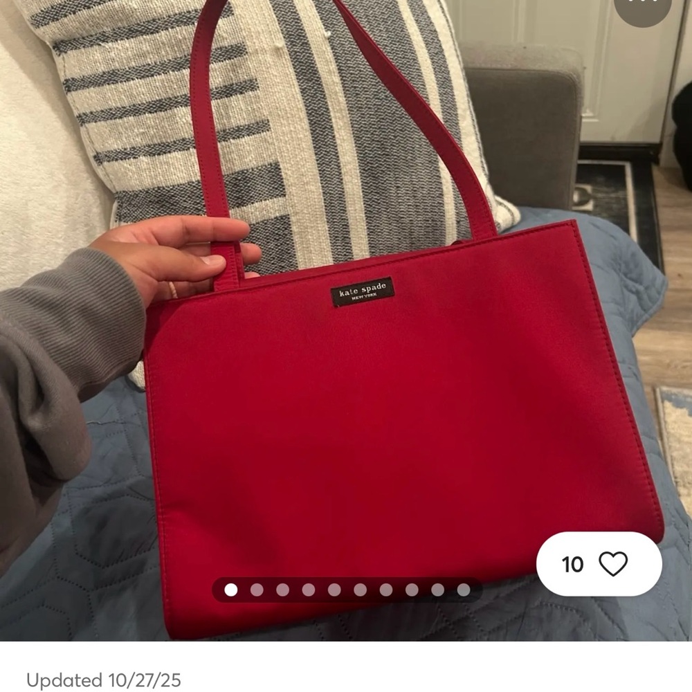 Kate Spade Cherry Red Satchel
